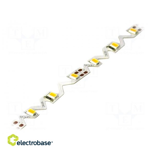 LED tape | bendable | LED/m: 60 | 2835 | 5000K | 6mm | 4.8W/m | 12V | IP20