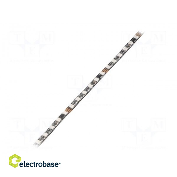 LED tape | RGB | 2835 | 24V | LED/m: 120 | 5mm | black PCB | IP20 | 120°