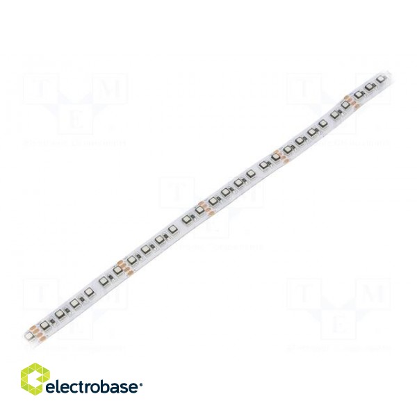 LED tape | RGB | 3535 | 24V | LED/m: 120 | 10mm | white PCB | IP20 | 20W/m