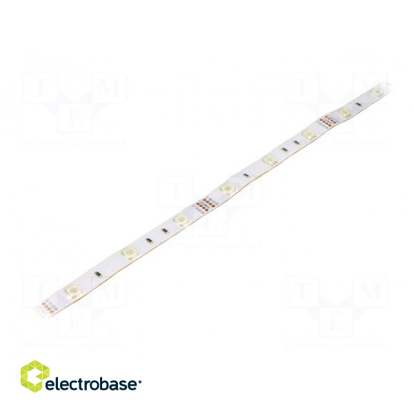 LED tape | RGB | 5060 | 12V | LED/m: 60 | W: 10mm | 120° | IP67 | 14.4W/m