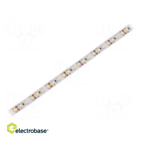 LED tape | white cold | 2835 | 12V | LED/m: 120 | 10mm | IP20 | 24W/m