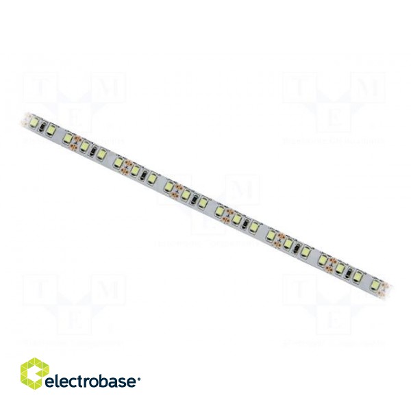 LED tape | white neutral | 2835 | 12V | LED/m: 120 | 10mm | white PCB
