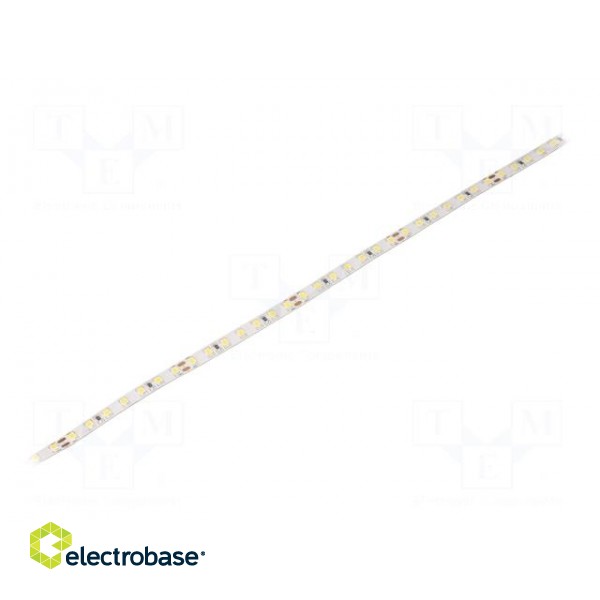 LED tape | white | 24V | LED/m: 112 | W: 8mm | 120° | IP20 | 12W/m | CRImin: 80