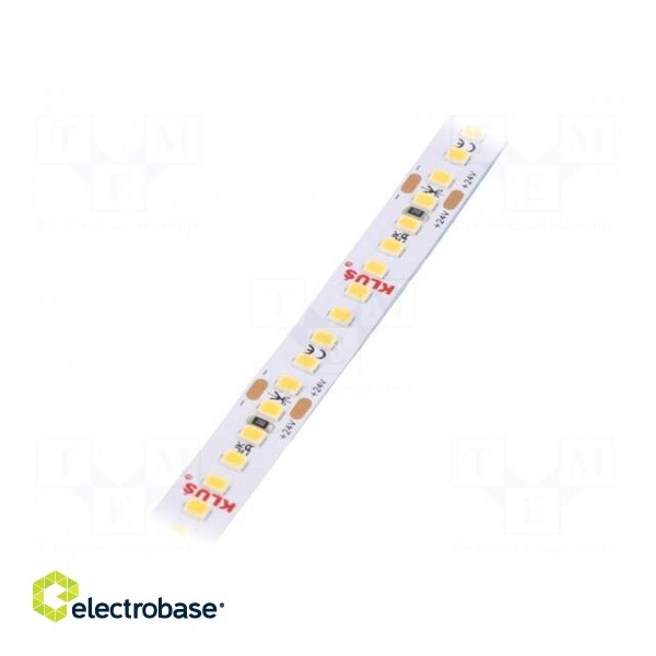 LED tape | white neutral | 24V | LED/m: 180 | 10mm | IP20 | 120° | 9.6W/m