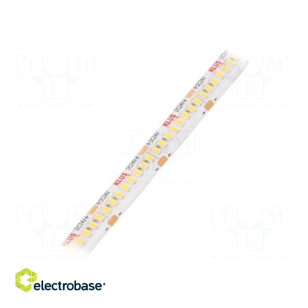 LED tape | white neutral | 24V | LED/m: 240 | 10mm | IP65 | 120° | 14.4W/m