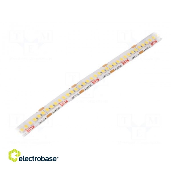 LED tape | white neutral | 24V | LED/m: 240 | 10mm | IP65 | 120° | 4.8W/m
