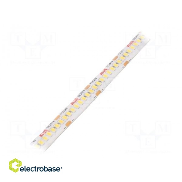 LED tape | white neutral | 24V | LED/m: 240 | 10mm | IP65 | 120° | 9.6W/m