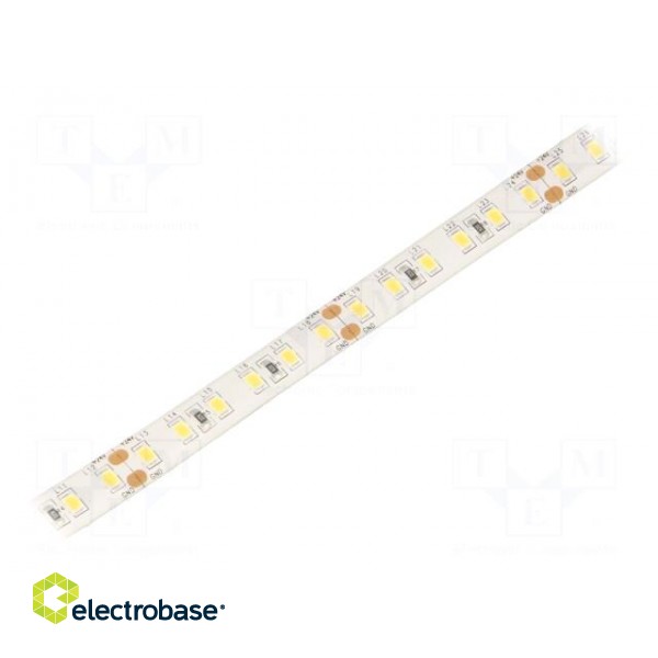 LED tape | white neutral | 2835 | 24V | LED/m: 120 | 10mm | IP65 | 24W/m