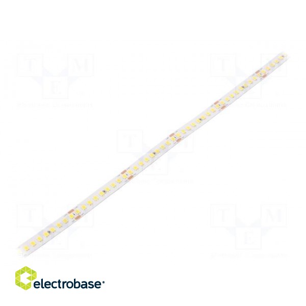 LED tape | white neutral | 2835 | 24V | LED/m: 180 | 10mm | white PCB
