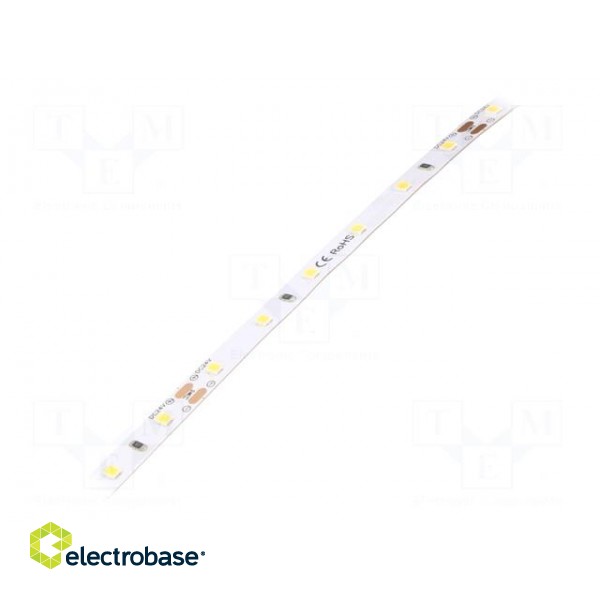 LED tape | white neutral | 2835 | 24V | LED/m: 60 | 8mm | IP33 | 120° | 6W/m