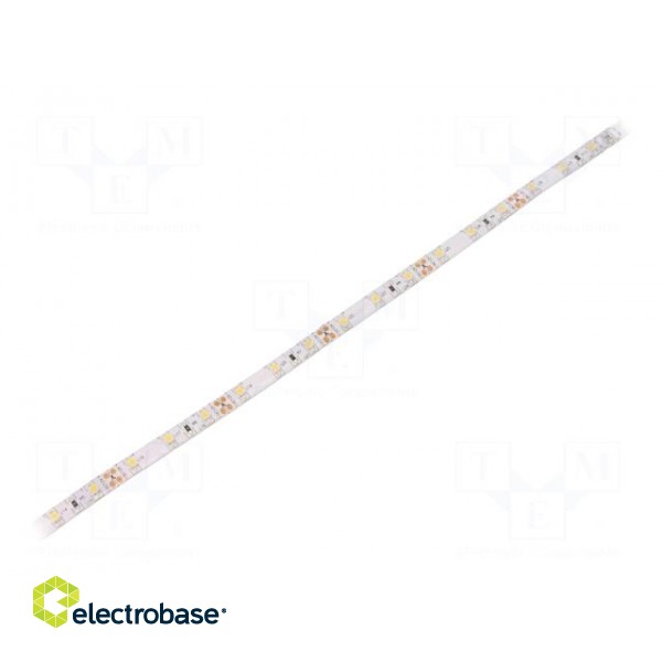 LED tape | white neutral | 3528 | 12V | LED/m: 60 | 8mm | IP65 | 4.8W/m