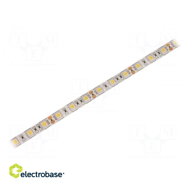 LED tape | white neutral | 5050 | 12V | LED/m: 60 | 10mm | IP65 | 14.4W/m