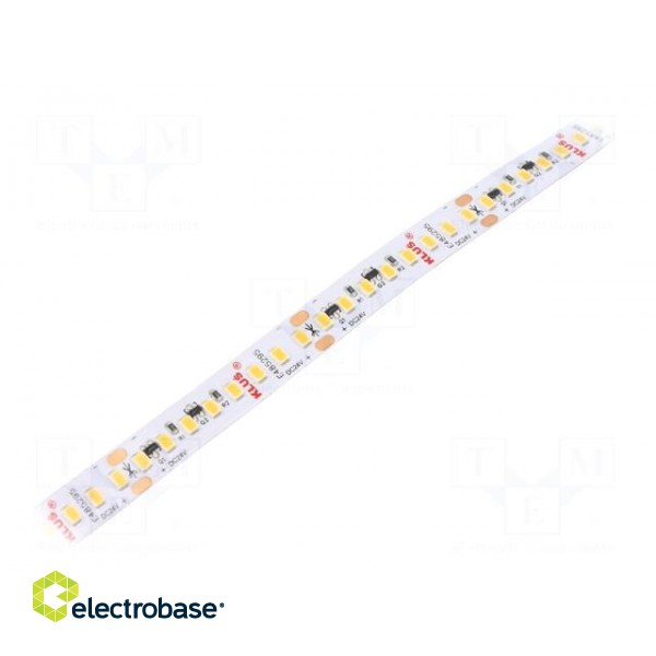 LED tape | white warm | 24V | LED/m: 160 | 10mm | IP64 | 120° | 14.4W/m
