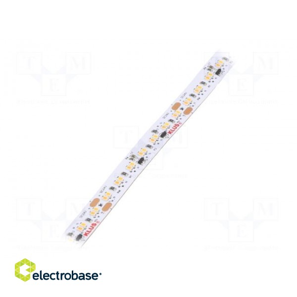 LED tape | white warm | 24V | LED/m: 224 | 10mm | IP20 | 120° | 9.6W/m