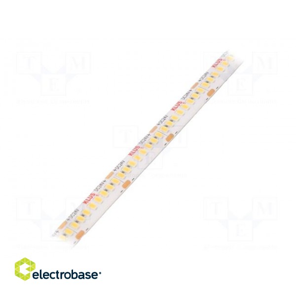 LED tape | white warm | 24V | LED/m: 240 | 10mm | IP65 | 120° | 14.4W/m