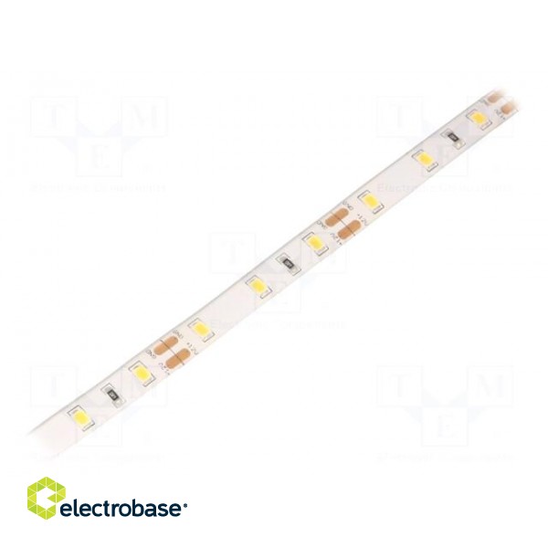 LED tape | white warm | 2835 | 12V | LED/m: 60 | 8mm | IP65 | 12W/m
