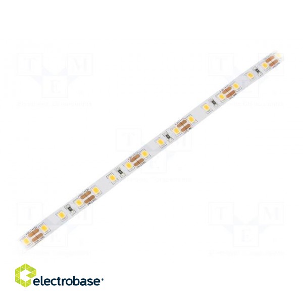 LED tape | white warm | 2835 | 12V | LED/m: 96 | 8mm | IP20 | 15W/m