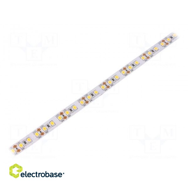 LED tape | white warm | 2835 | 24V | LED/m: 120 | 10mm | IP20 | 24W/m