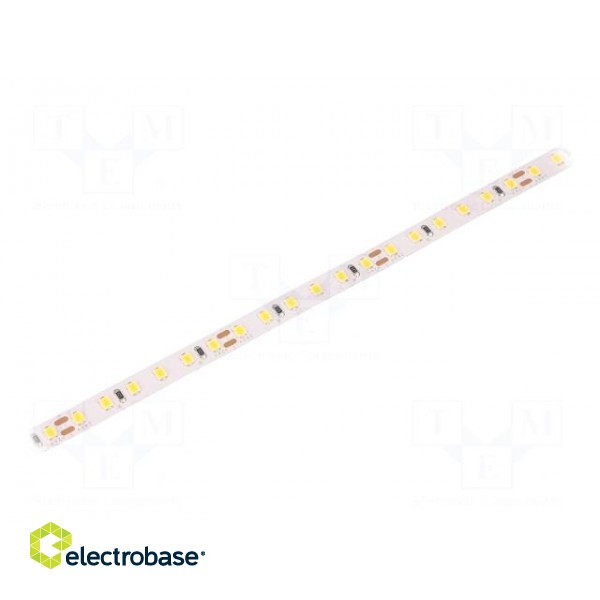 LED tape | white warm | 2835 | 24V | LED/m: 120 | W: 8mm | 120° | IP20 | 12W/m