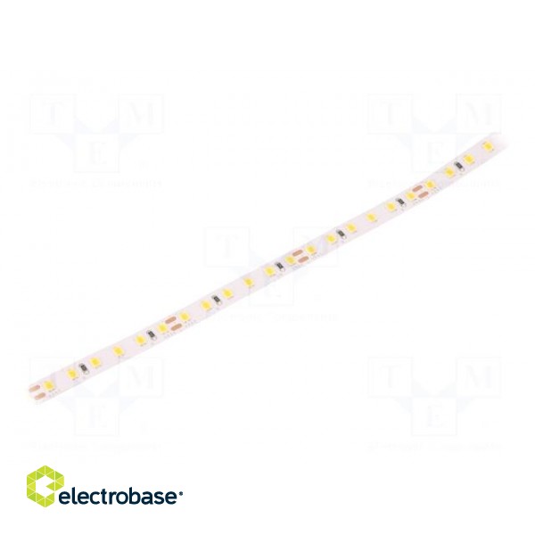 LED tape | white warm | 2835 | 24V | LED/m: 120 | W: 8mm | 120° | IP20