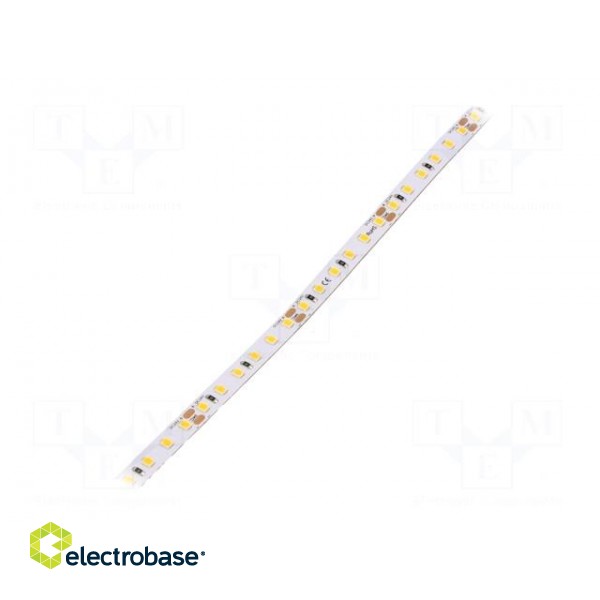 LED tape | white warm | 2835 | 24V | LED/m: 120 | 8mm | IP33 | 120° | 9.6W/m