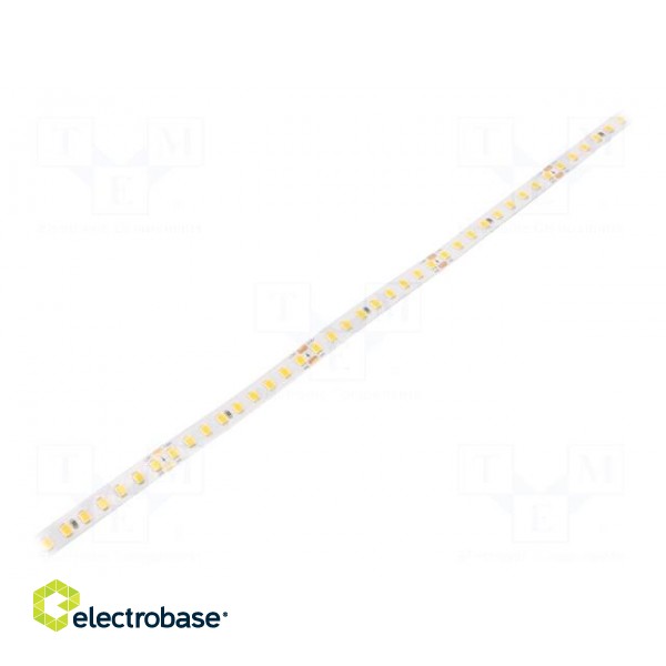 LED tape | white warm | 2835 | 24V | LED/m: 144 | 8mm | white PCB | IP20