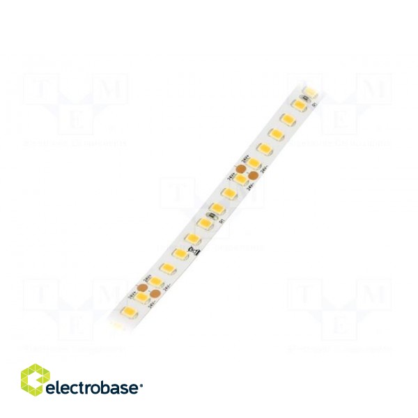 LED tape | white warm | 2835 | 24V | LED/m: 160 | 8mm | IP20 | 120° | 13W/m