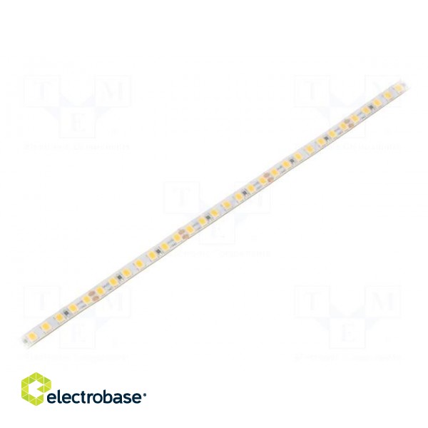 LED tape | white warm | 2835 | 24V | LED/m: 168 | 5mm | IP65 | 8W/m