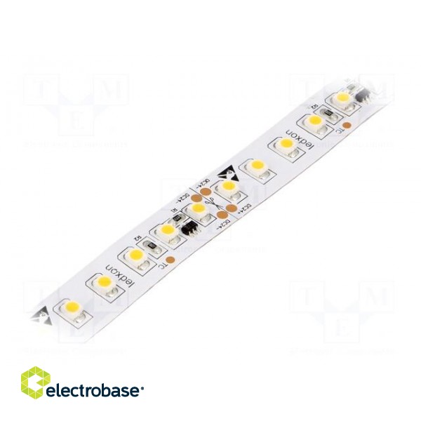 LED tape | white warm | 3528 | 24V | LED/m: 120 | W: 12mm | 120° | IP20