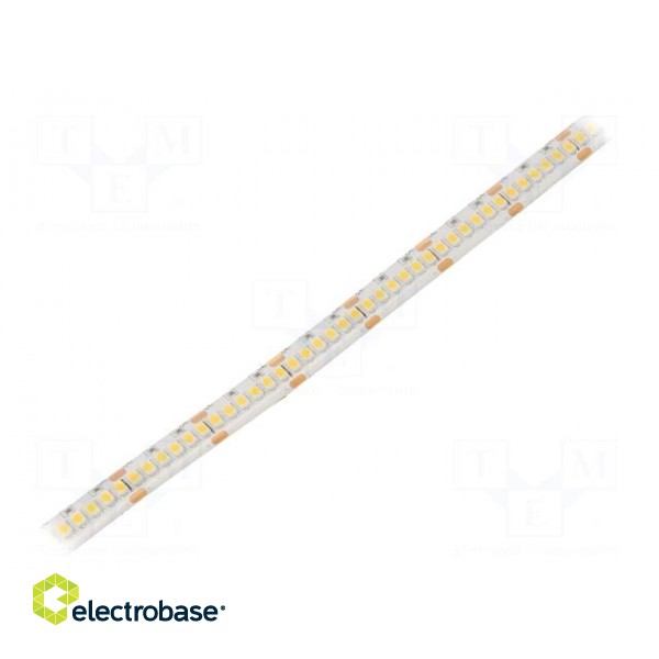LED tape | white warm | 3528 | 24V | LED/m: 240 | 10mm | IP65 | 16W/m