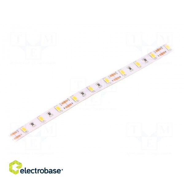 LED tape | white warm | 5630 | 12V | LED/m: 60 | 10mm | IP20 | 18W/m