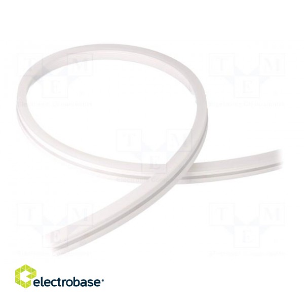 NEON LED tape | white warm | 24V | LED/m: 120 | 10mm | IP65 | 9.6W/m image 1