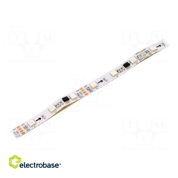 Programmable LED tape | RGB | 5050 | 12V | LED/m: 48 | 10mm | IP20 | 140°