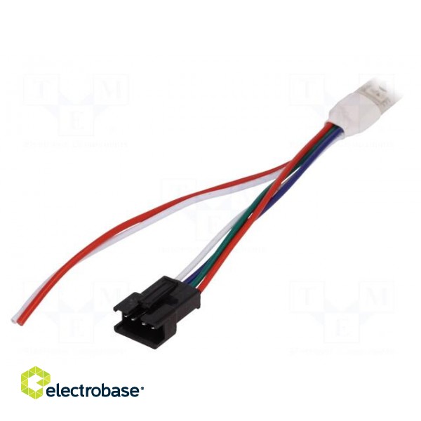 Programmable LED tape | RGB | 5050 | 5V | LED/m: 30 | 10mm | 140° | IP65 image 3