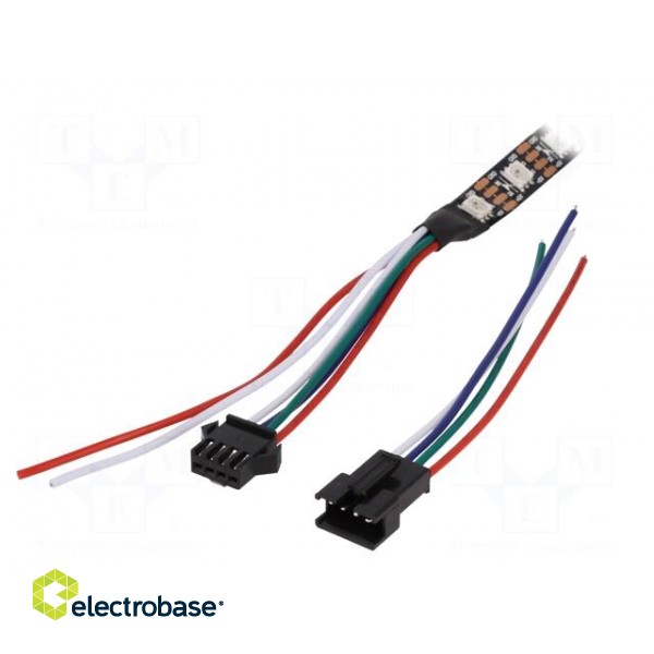 Programmable LED tape | RGB | 5050 | 5V | LED/m: 60 | 10mm | 140° | IP20 image 2