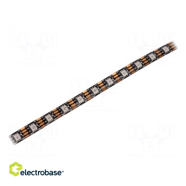 Programmable LED tape | RGB | 5050 | 5V | LED/m: 60 | 10mm | 140° | IP65 paveikslėlis 1