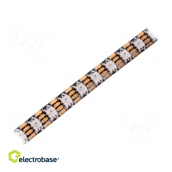 Programmable LED tape | RGB | 5050 | 5V | LED/m: 90 | 10mm | IP65 | 140°