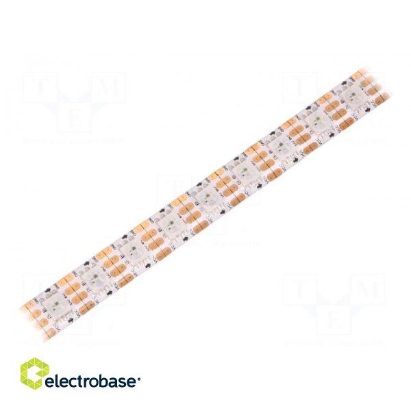 Programmable LED tape | RGB | 5050 | 5V | LED/m: 90 | 10mm | 140° | IP65