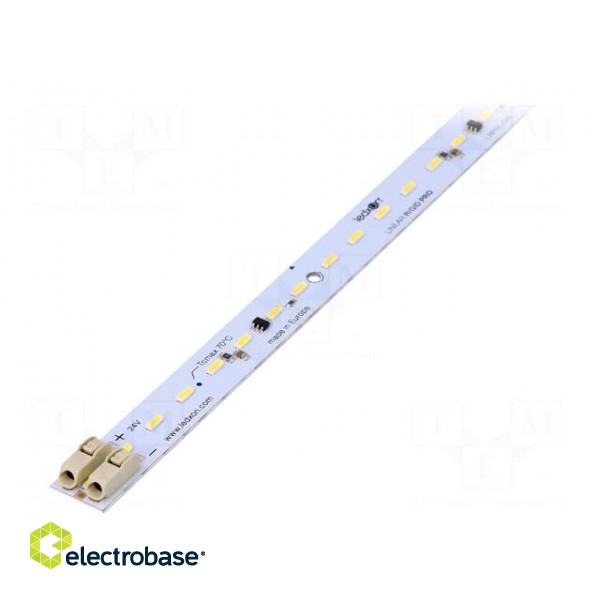 LED strip | 24V | white cold | W: 12mm | L: 300mm | CRImin: 80 | 120° | 5000K paveikslėlis 2