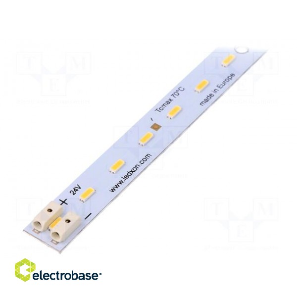 LED strip | 24V | white neutral | W: 10mm | L: 300mm | CRImin: 90 | 120° фото 2