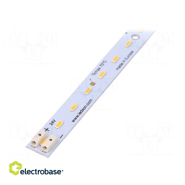 LED strip | 24V | white warm | W: 10mm | L: 300mm | CRImin: 90 | 120° | 4014 image 2