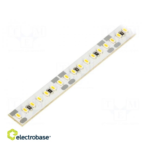 LED strip | 24V | white warm | W: 10mm | L: 500mm | CRImin: 80 | 120° | 3000K фото 2
