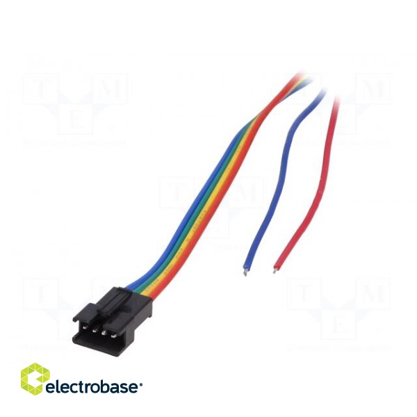 Module: LED | Colour: RGB | No.of diodes: 50 | Ø12mm | 5V | Mounting: THT фото 3