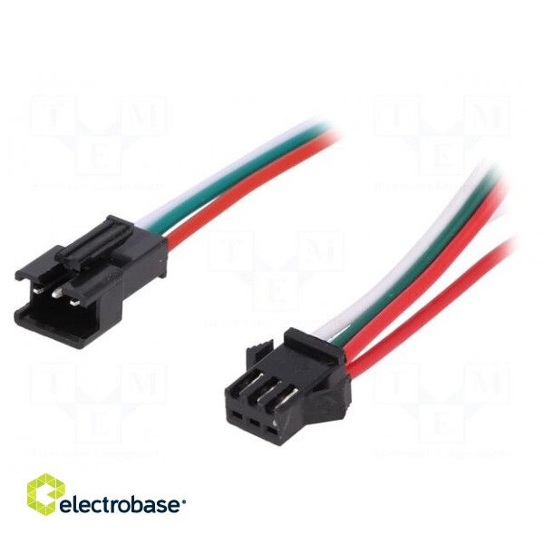 Module: LED | Colour: RGB | No.of diodes: 50 | Ø12mm | 5V | Mounting: THT paveikslėlis 2