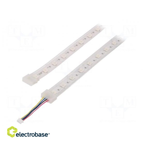 LED tape | RGB | 4.5W | 5VDC | 120° | No.of diodes: 60 | Dim: 1014x14mm