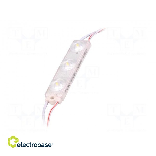 LED | white | 1.08W | 7000K | 174lm | IP67 | 175° | No.of diodes: 3 | 2835