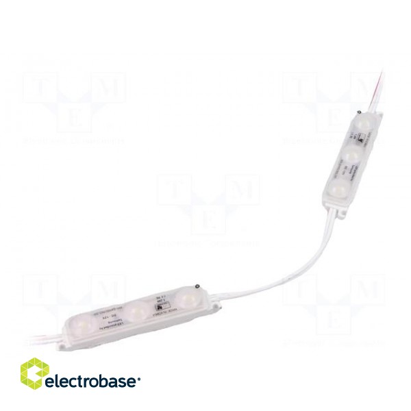 LED | white | 1.2W | 6500K | 110lm | IP68 | 165° | No.of diodes: 3 | -30÷70°C