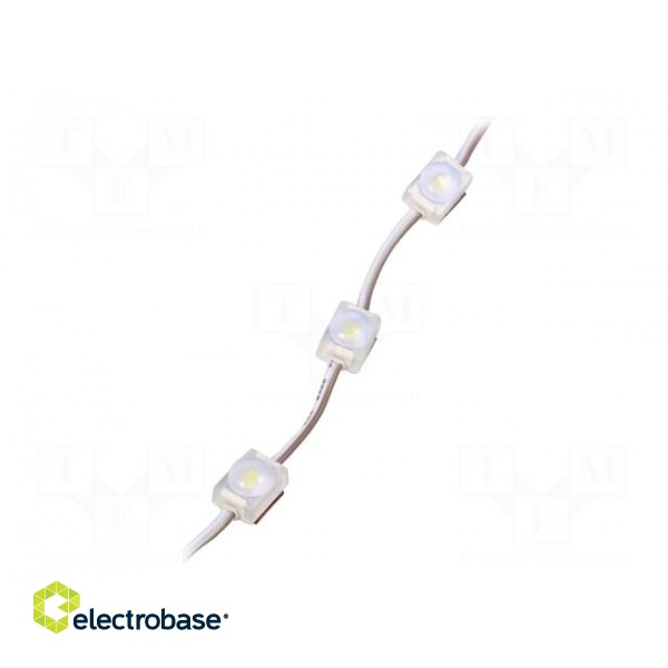 LED | white | 300mW | 7000K | 30lm | IP67 | 160° | No.of diodes: 1 | -25÷55°C