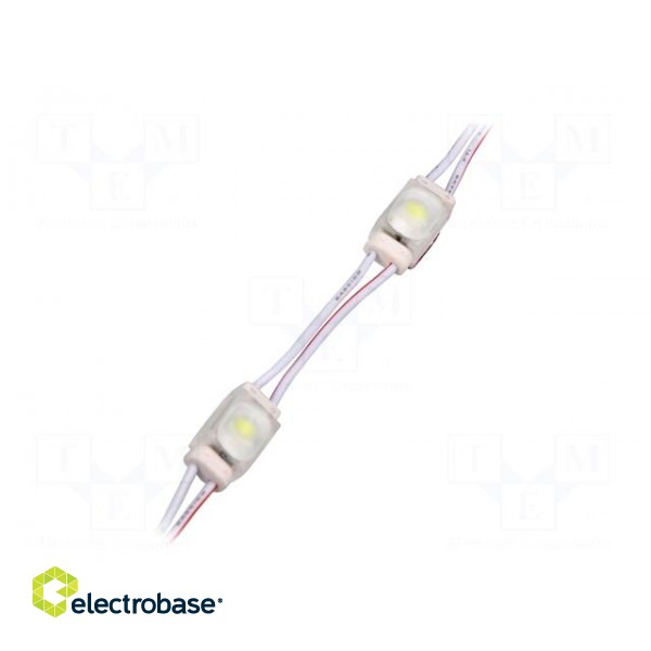 LED | white | 360mW | 6500K | 41lm | IP67 | 170÷130° | No.of diodes: 1 | 2835