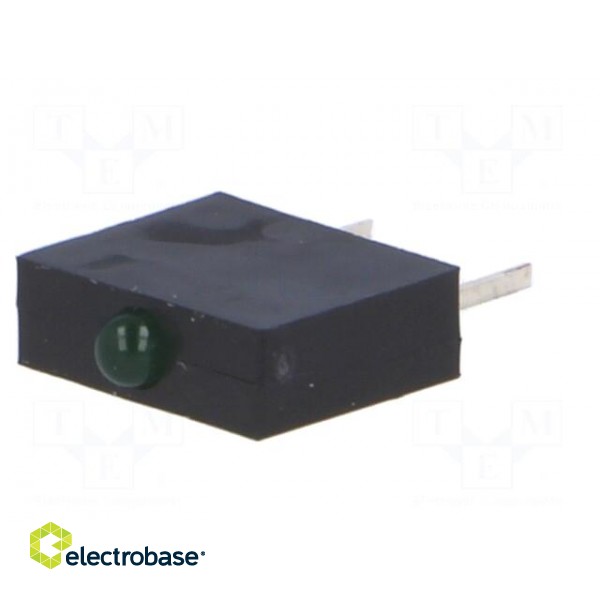 LED | horizontal,in housing | green | 1.8mm | No.of diodes: 1 | 20mA image 2